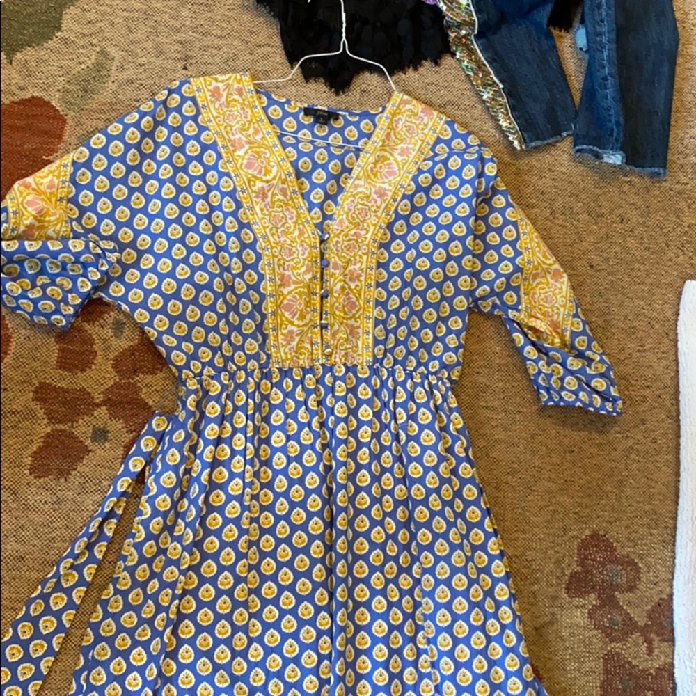 Belted j crew dress. Never worn.